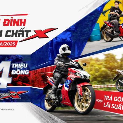 "Ưu đãi đỉnh - Định chất X" dành cho Honda Winner X