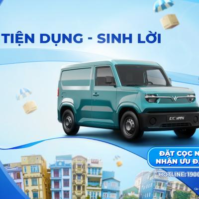 Vinfast ra mắt dòng xe chở hàng cỡ nhỏ giá từ 285 triệu đồng