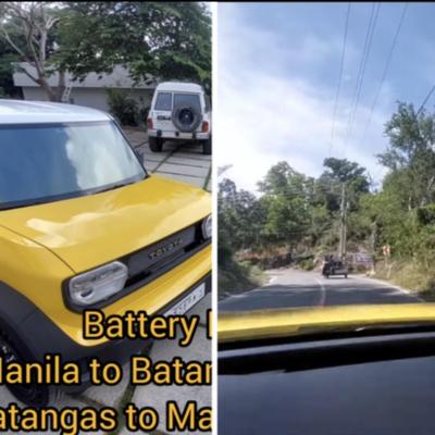 Người dùng Philippines thử quãng đường đi được của VinFast VF 3: Hãng công bố 210km/sạc, thực tế thế nào?