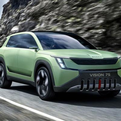 Xem trước Skoda Space - SUV 7 chỗ chạy điện có thiết kế lột xác, nội thất kiểu tương lai, có thể chạy 700km/sạc