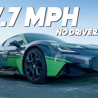 Maserati MC20 không người lái lập kỷ lục tốc độ 318 km/h