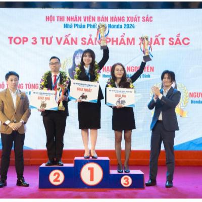 Honda Việt Nam công bố kết quả Hội thi Nhân viên bán hàng xuất sắc năm 2024
