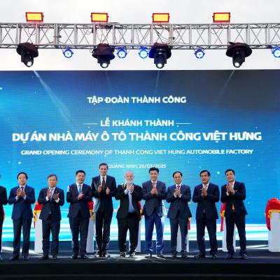 TẬP ĐOÀN THÀNH CÔNG  KHÁNH THÀNH NHÀ MÁY SẢN XUẤT Ô TÔ SKODA TẠI VIỆT NAM