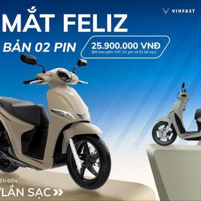 VINFAST RA MẮT 3 MẪU XE MÁY ĐIỆN 2 PIN THÊM QUÃNG ĐƯỜNG DI CHUYỂN