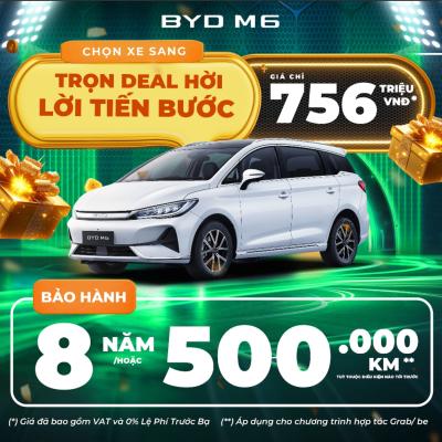 BYD KHỞI ĐỘNG CHUỖI SỰ KIỆN NGÀY HỘI TÀI XẾ CÔNG NGHỆ TRÊN TOÀN QUỐC