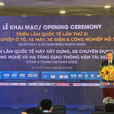 Triển lãm Autotech & Accessories 2025 và Cons & Trans 2025 diễn ra từ ngày 22 – 25/05