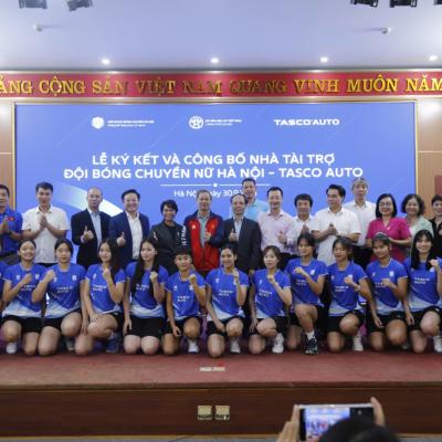CÔNG BỐ RA MẮT CLB BÓNG CHUYỀN NỮ HÀ NỘI TASCO AUTO