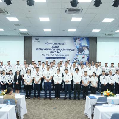 Honda Việt Nam tổ chức thành công “Hội thi Nhân viên dịch vụ khách hàng xuất sắc” cho các Nhà Phân phối Honda Ôtô trên toàn quốc