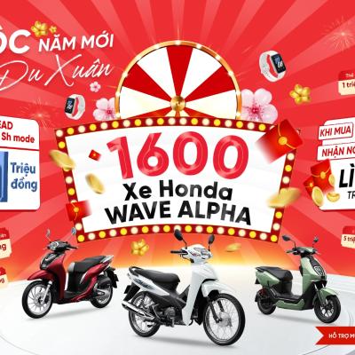 Honda khởi sắc với chương trình khuyến mại  “Rinh lộc năm mới – Hứng khởi du xuân”