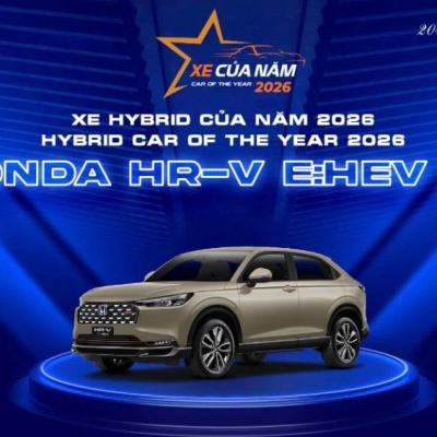 Honda HR-V e:HEV RS và Honda City G đều đã được nhận những giải thưởng danh giá