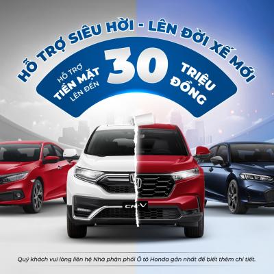 Chương trình hỗ trợ đổi xe chính hãng “ Hỗ trợ siêu hời – Lên đời xế mới”