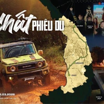 JIMNY FESTIVAL 2026: HÀNH TRÌNH CHINH PHỤC MIỀN ĐẤT TÂY NGUYÊN, KẾT NỐI VÀ LAN TỎA GIÁ TRỊ CỘNG ĐỒNG