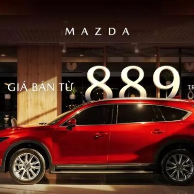 MAZDA CX-8 BỔ SUNG PHIÊN BẢN MỚI GIÁ 899 TRIỆU ĐỒNG, 'PHẢ HƠI NÓNG' LÊN SANTA FE VÀ SORENTO
