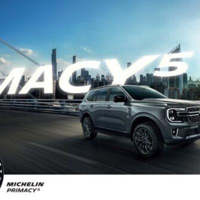 NÂNG TẦM ĐẲNG CẤP SUV/CUV VỚI THẾ HỆ LỐP MICHELIN PRIMACY 5 HOÀN TOÀN MỚI