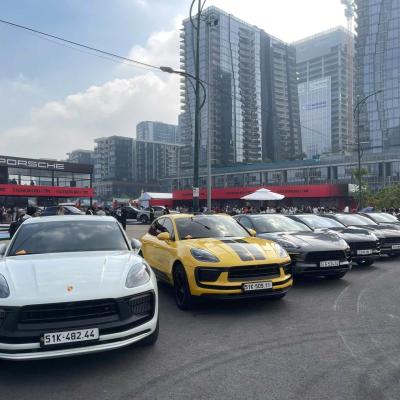 PORSCHE MANG HƠN 100 XE TRƯNG BÀY TẠI TP.HCM LẦN ĐẦU TIÊN