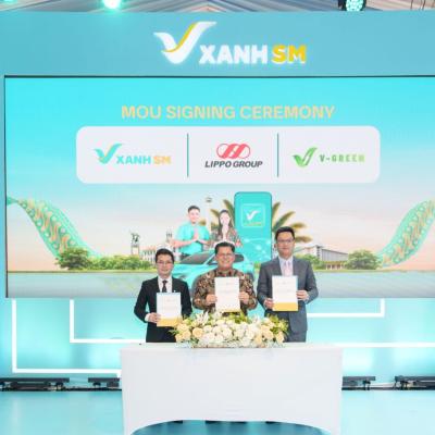 V-GREEN VÀ XANH SM INDONESIA KÝ MOU VỚI TẬP ĐOÀN BẤT ĐỘNG SẢN LIPPO, HƯỚNG TỚI XÂY DỰNG HỆ SINH THÁI XANH TOÀN DIỆN