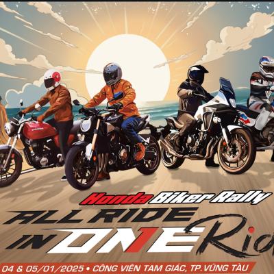 Đại hội Honda Biker Rally 2025: All Ride in One Ride - Đa cung đường, đồng đam mê